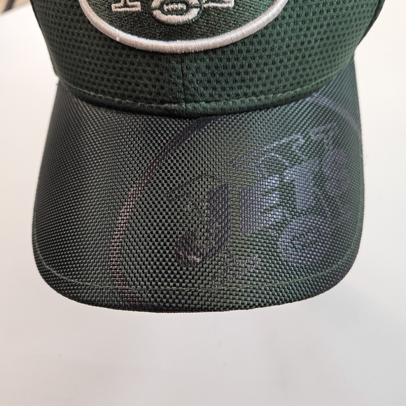 New Era 3930 New York NY Jets Green NFL Flex Fit Sideline Hat Large/ XL Microera - Picture 4 of 9
